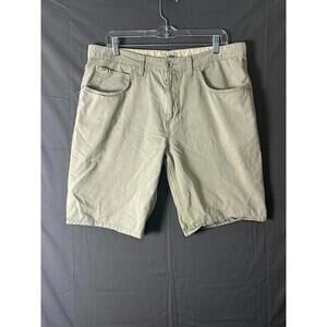 Vans Men’s Size 36 Chino Shorts Khaki Tan 5-Pocket Skater Casual Workwear